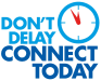 Dont Delay Connect Today logo